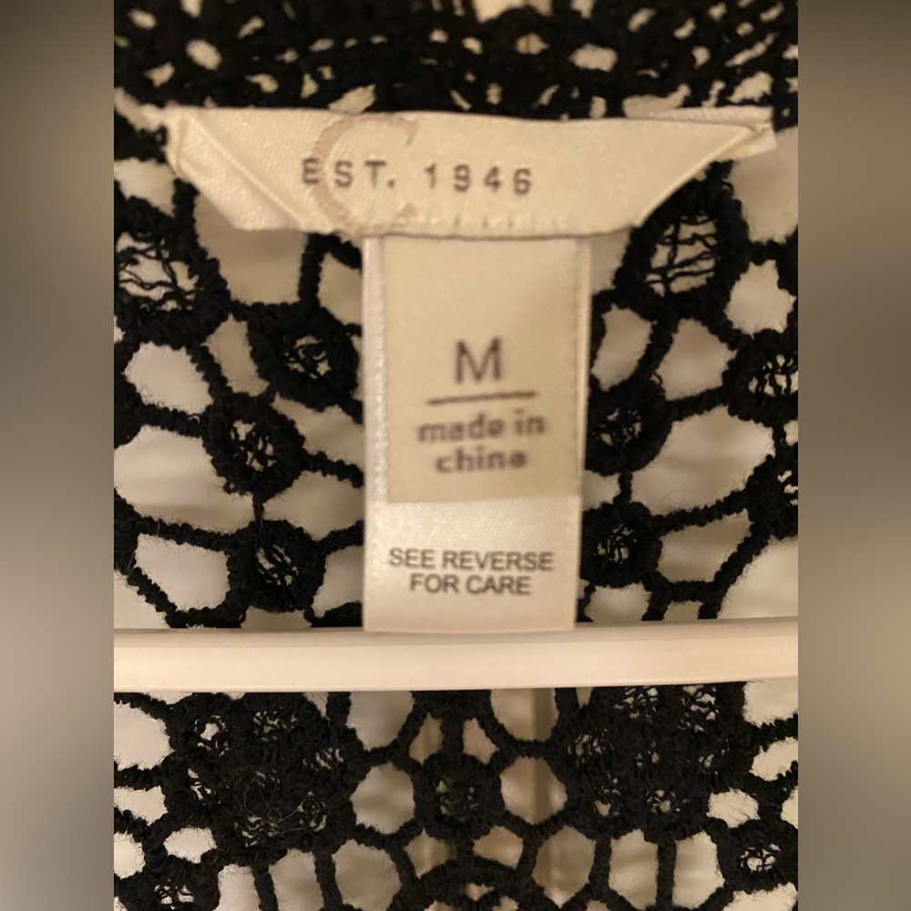 EUC EST. 1946 sleeveless boho duster. SZ M - Picture 5 of 5